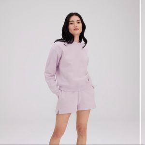 Girlfriend Collective Sweat Short Orchid